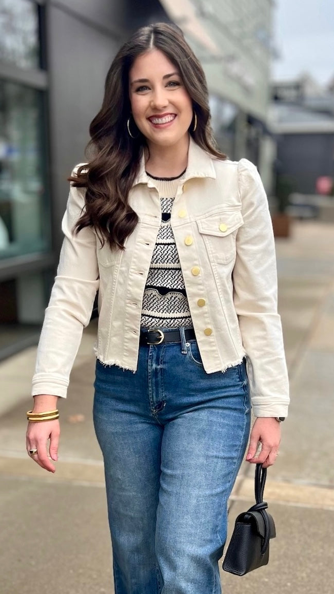 Wheat Roselyn Denim Jacket