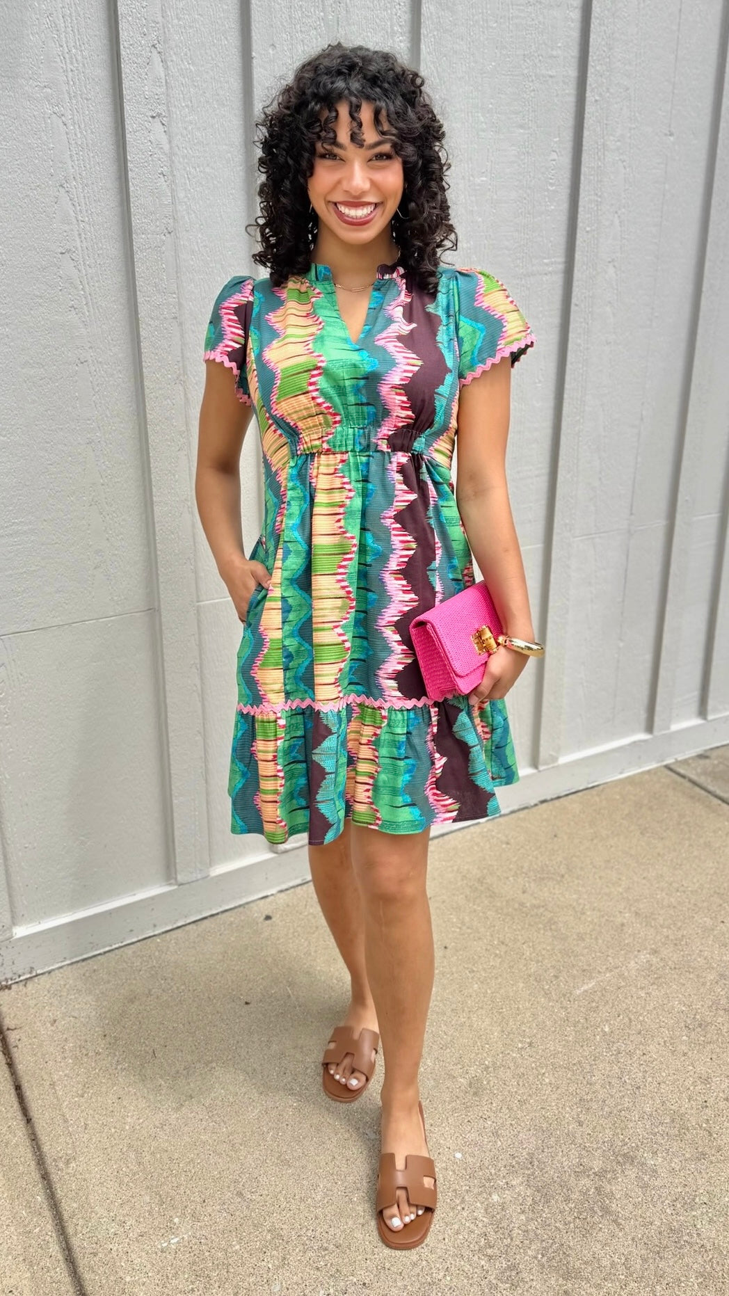 Uncle Frank Wind Dance Dress - Multi