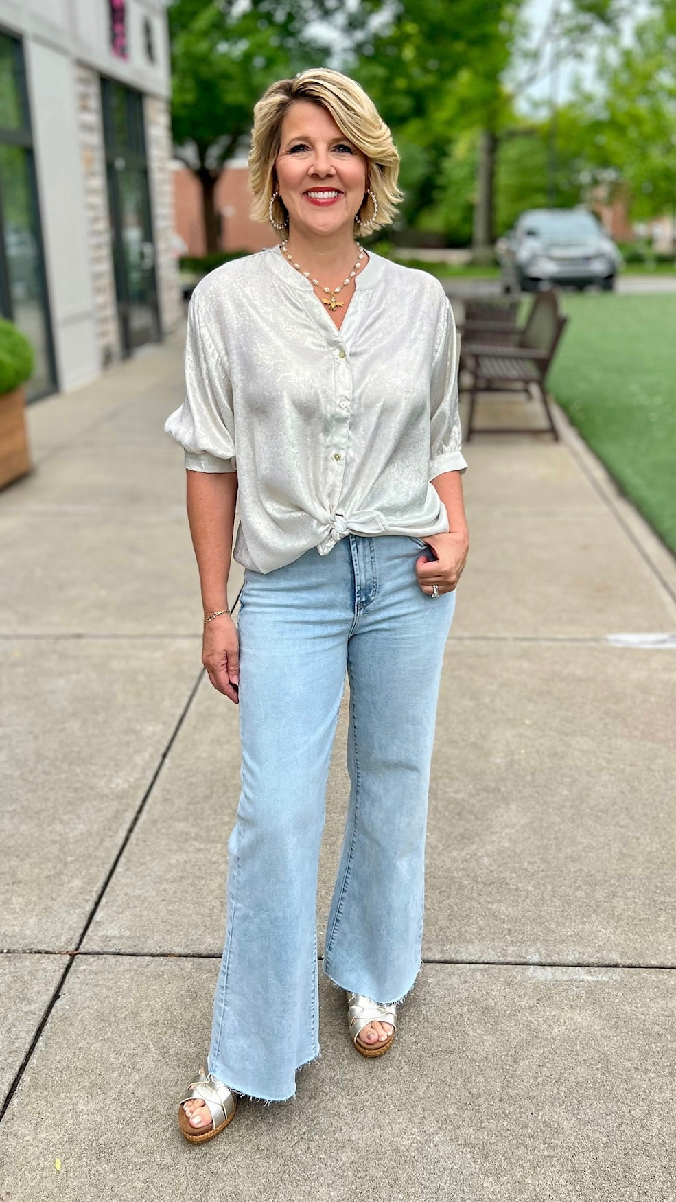 Dear John Fiona Wide leg Jean - Tolleson