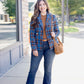 Renee Plaid Blazer