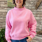 Ava Sweatshirt - Bubblegum Pink