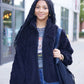 Mallory Fluffy Jacket - Black