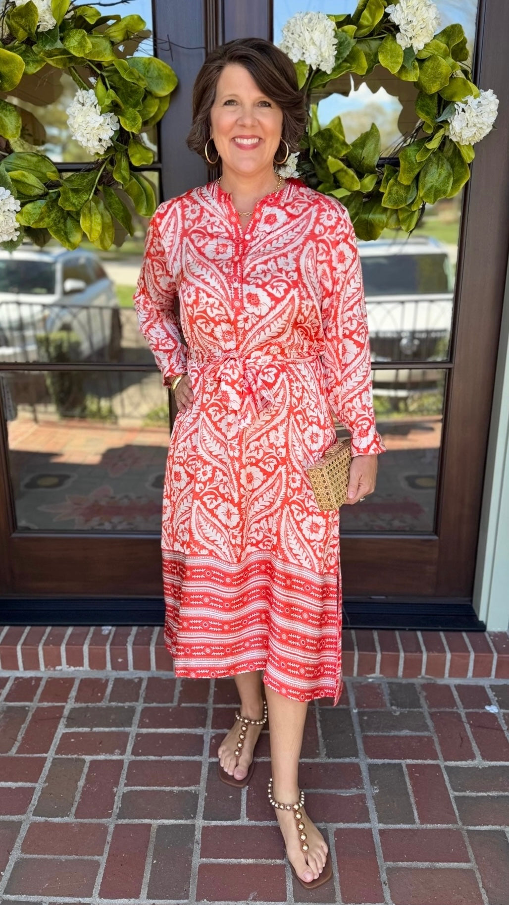 Constantine Dress - Red