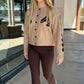 Belle Cardigan - Camel
