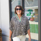 Cecilia Animal Print Blouse