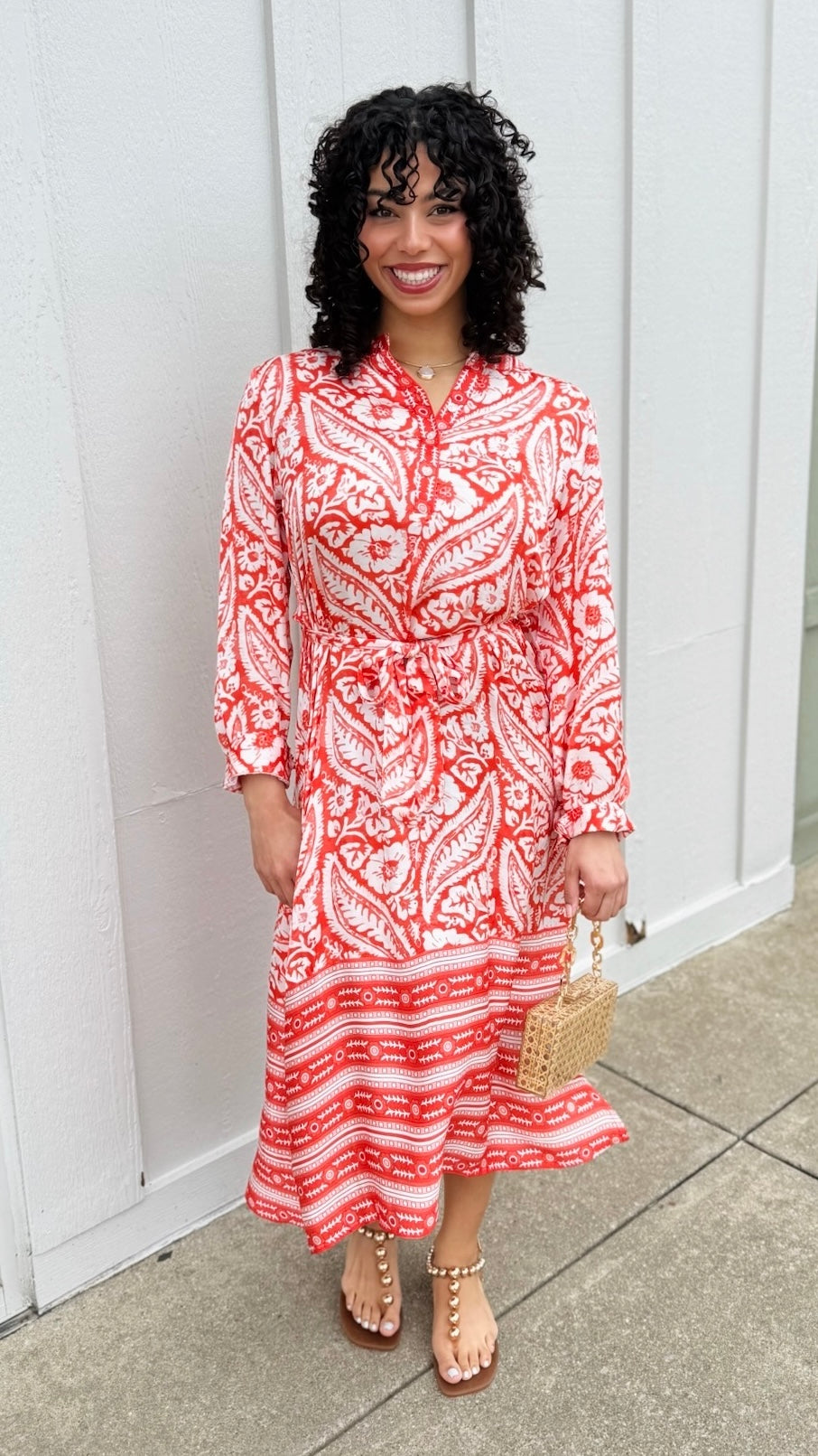 Constantine Dress - Red