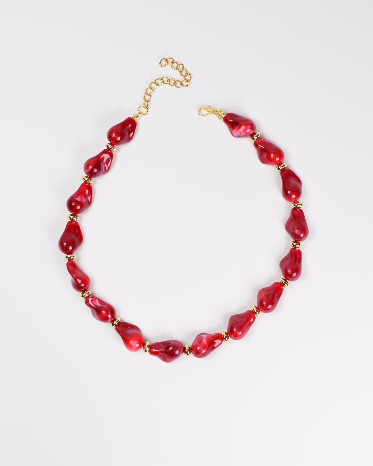 Jazz Necklace - Red