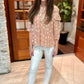 Isle Vanilla Faux Leather Legging