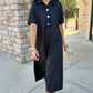 Makenna Midi Dress - Black