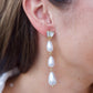 Charlotte Gold & Pearl Earrings