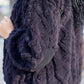 Mallory Fluffy Jacket - Black