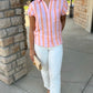 Ivy Jane Striped Stella Shirt - Tangerine