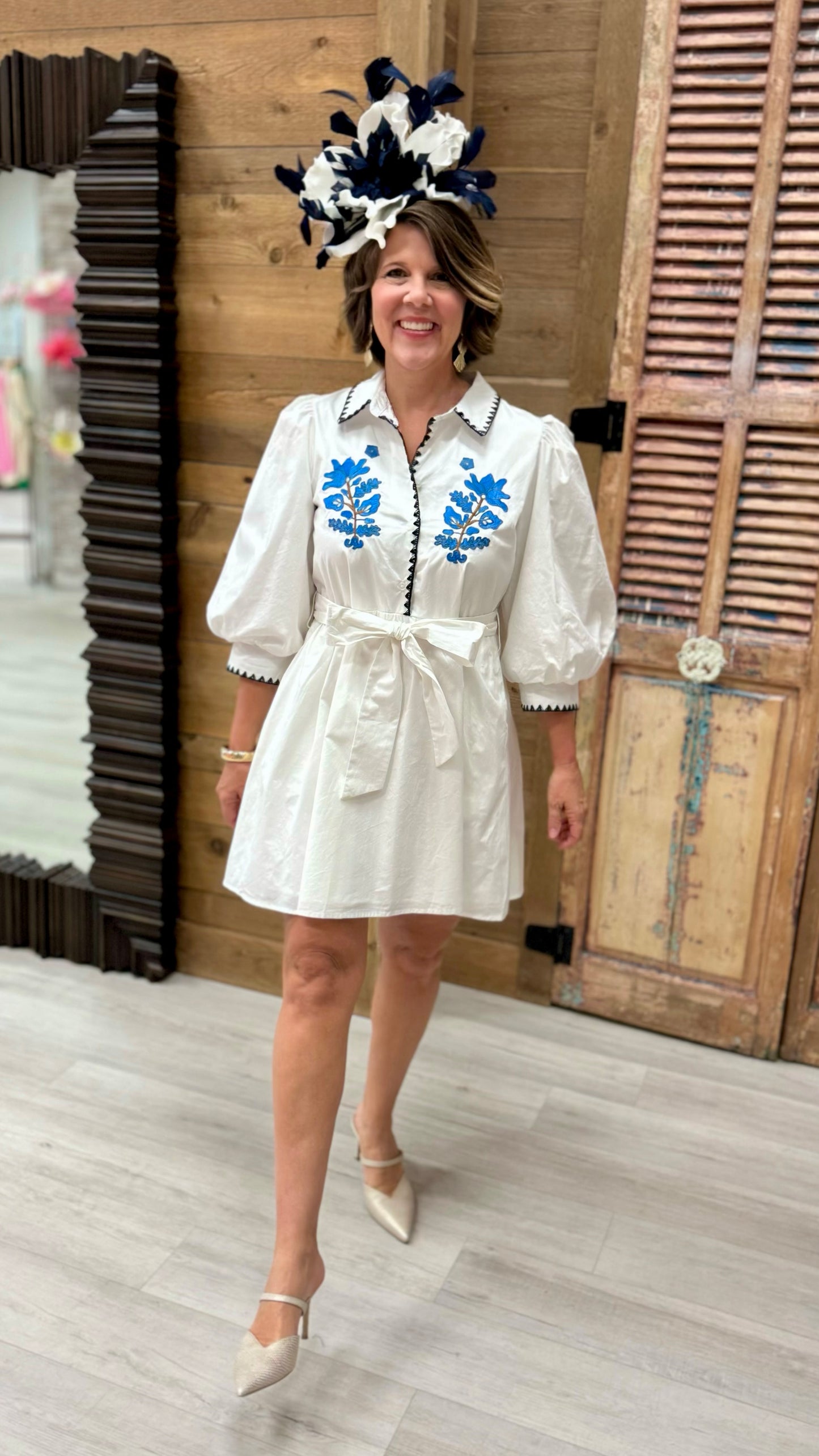 Southern Charm Tie Waist Dress