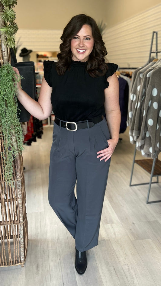 Another Love Trouser Pant - Charcoal