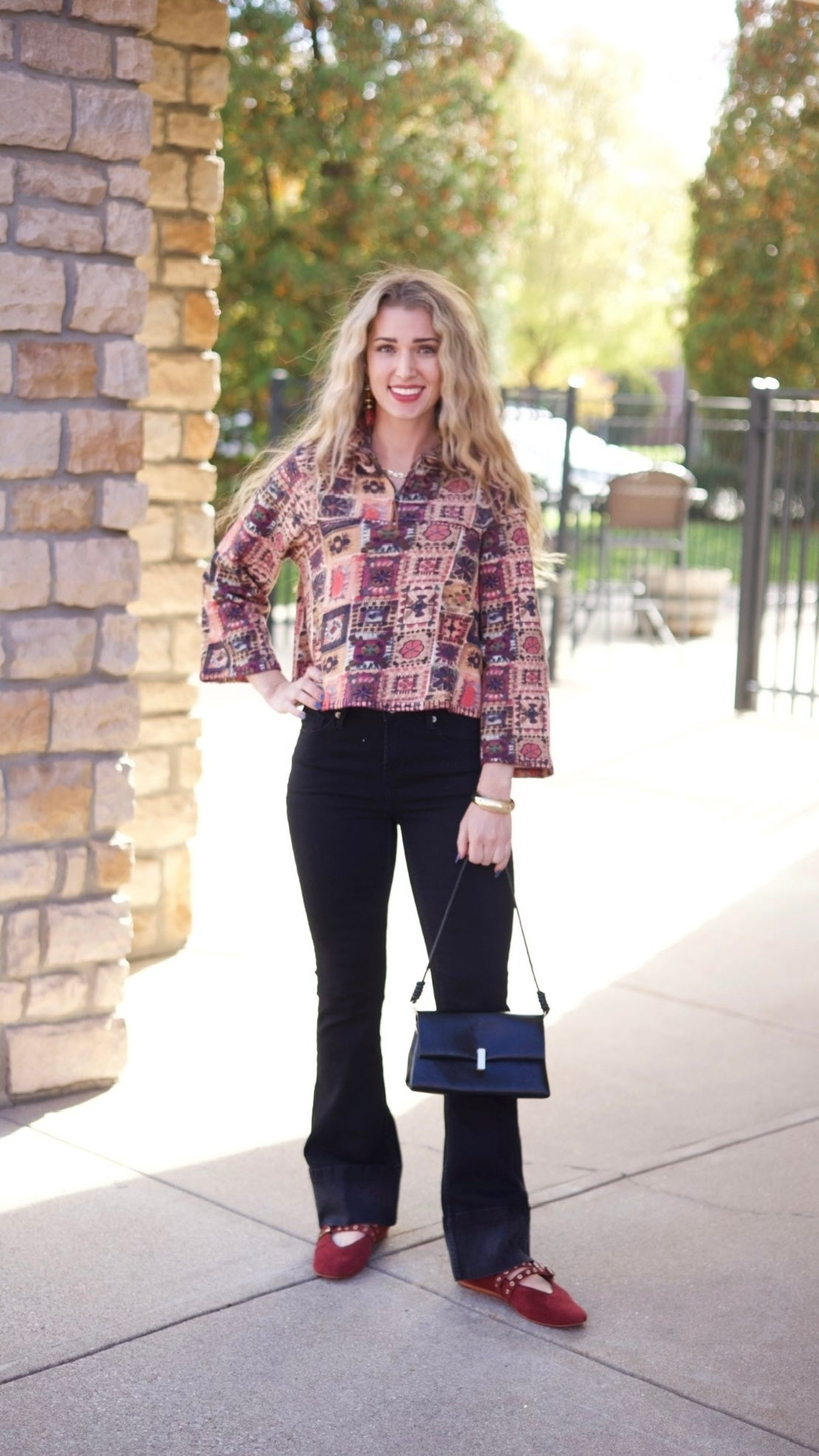 Ivy Jane Zip Front Terry Popover - Plum