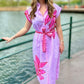 Paige Dress - Pink Elephant