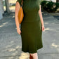 Michael Stars Shania Midi Skirt - Matcha