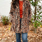 Ivy Jane Swing Faux Fur Bobcat Coat