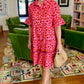 Ivy Jane Pink Spotted Leopard Dress