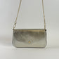 Italian Leather Handle & Crossbody - Gold