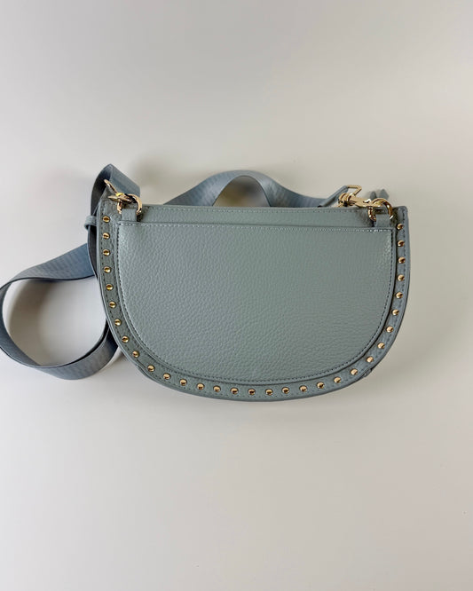 Fanny Pack With Studs - Sky Blue