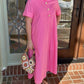 Makenna Midi Dress - Pink