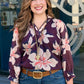 Lily Floral Print Top