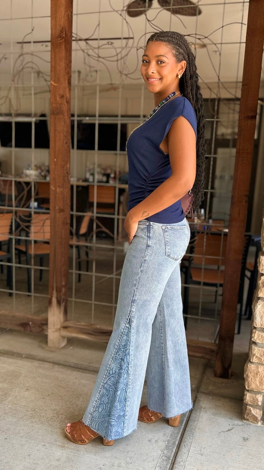 Dear John Hendrix Jeans - Festival Paisley