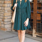 Gemma Mini Dress - Palm Green