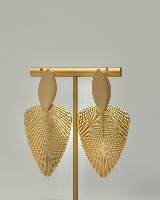 Gold Leaf Earrings