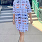Dizzy Lizzy Chatham Dress - White With Crabs