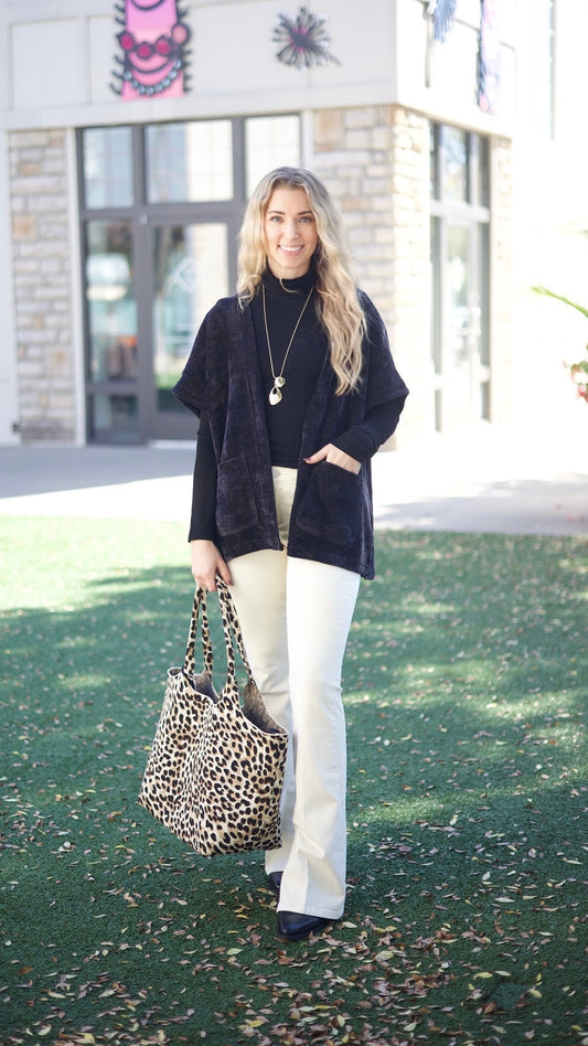 Vivian Cardigan - Black