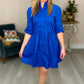 Taylor Tillman Cammie Dress - Cobalt Blue