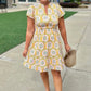 Uncle Frank Wind Dance Dress - Gold