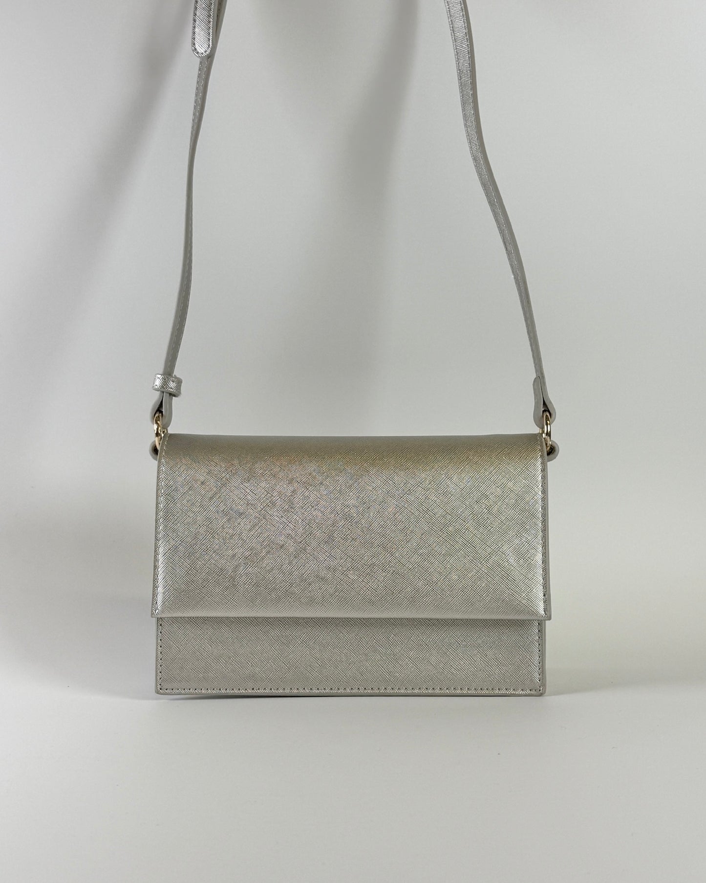 Chain Crossbody Bag - Silver
