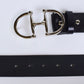 Lilo Geunine Spanish Cowhide Bit Belt - Silver
