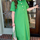 Makenna Midi Dress - Green