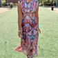 Helena Midi Dress - Pink/Blue