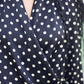Penny Polka Dot Blouse - Black