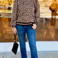 Brigitte Animal Print Pullover