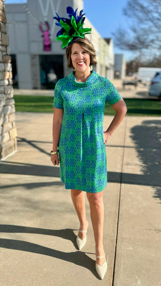 Tyler Boe Kristen Jacquard Dress - Dazzling Medall