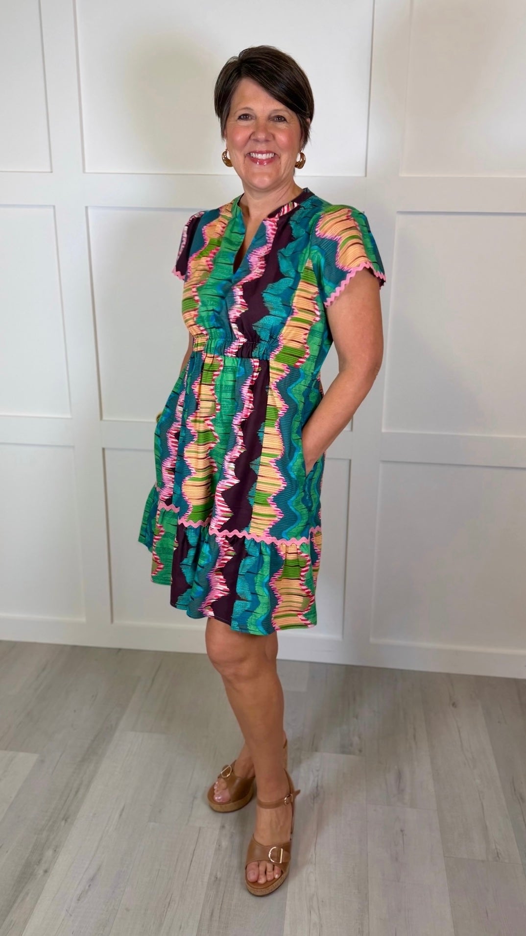Uncle Frank Wind Dance Dress - Multi