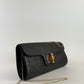 Bamboo Clutch Bag - Black