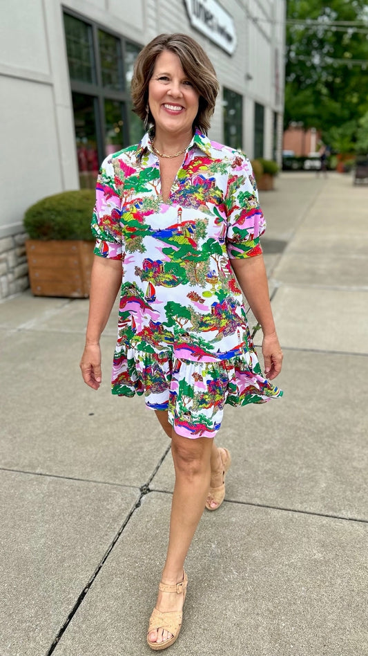 Jude Connally Tierney Dress - Seaside Escape