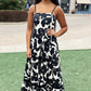Jennifer Floral Maxi Dress - Black