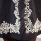 Emma Embroidered Dress - Black