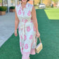 Taelynn Floral Dress - Ivory