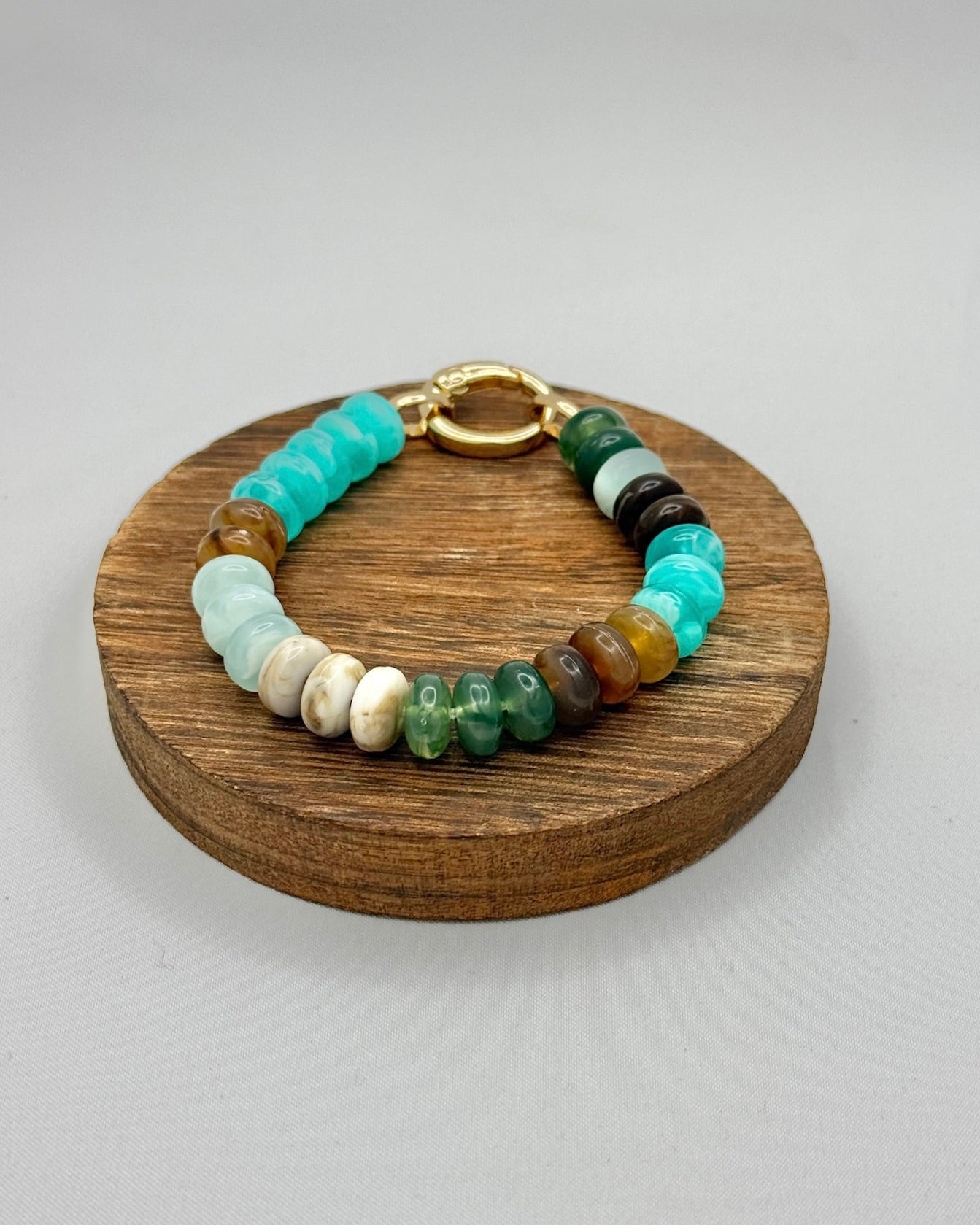 Mint/ Turquoise Multi Bracelet