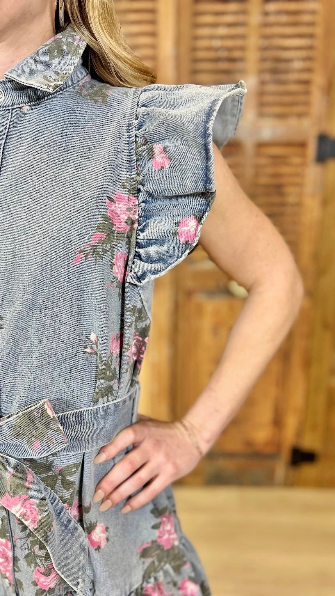 Ellie Denim Mini Dress