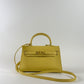 Buckle Mini Bag - Yellow